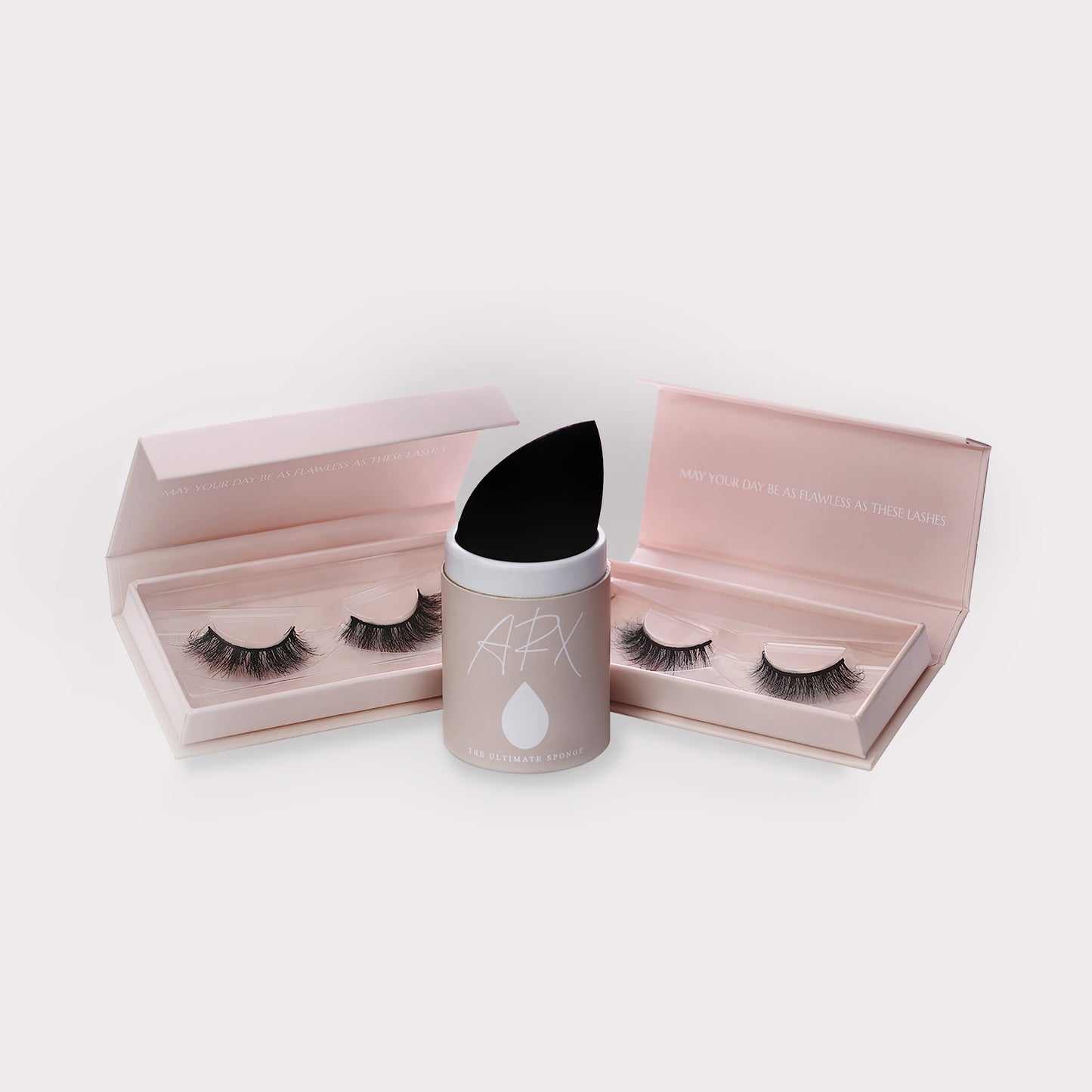 ARX lashes and the beauty sponge TRIO